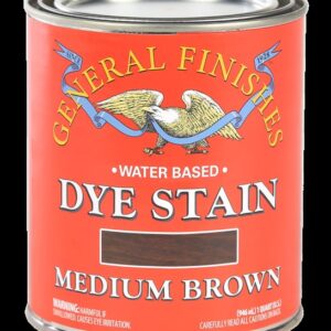 General Finishes Dye Stain Medium Brown (Water Based)