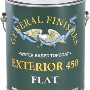 General Finishes Exterior 450 Flat (Water Based Topcoat)