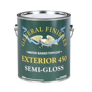 General Finishes Exterior 450 Semi-Gloss (Water Based Topcoat)